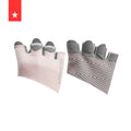 LS0727 Half-finger Gym Gloves for Fitness Workout Nylon Polyester Liquid Silicone Gloves Gloves for Exercise