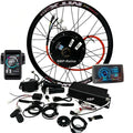 QS205 V3 3.5T 150mm 72V5000W 110km/h 26/27.5/29'' Electric Bike Ebike Bicycle Hub Motor Kits Sabvoton V2 100A Controller UKC1+ MegaBDM