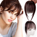 Clip in Bangs Clip in Hair Extensions Real Human Hair 100% Human Hair Hairextensions Wispy Bangs Fringe With Temples Hairpieces