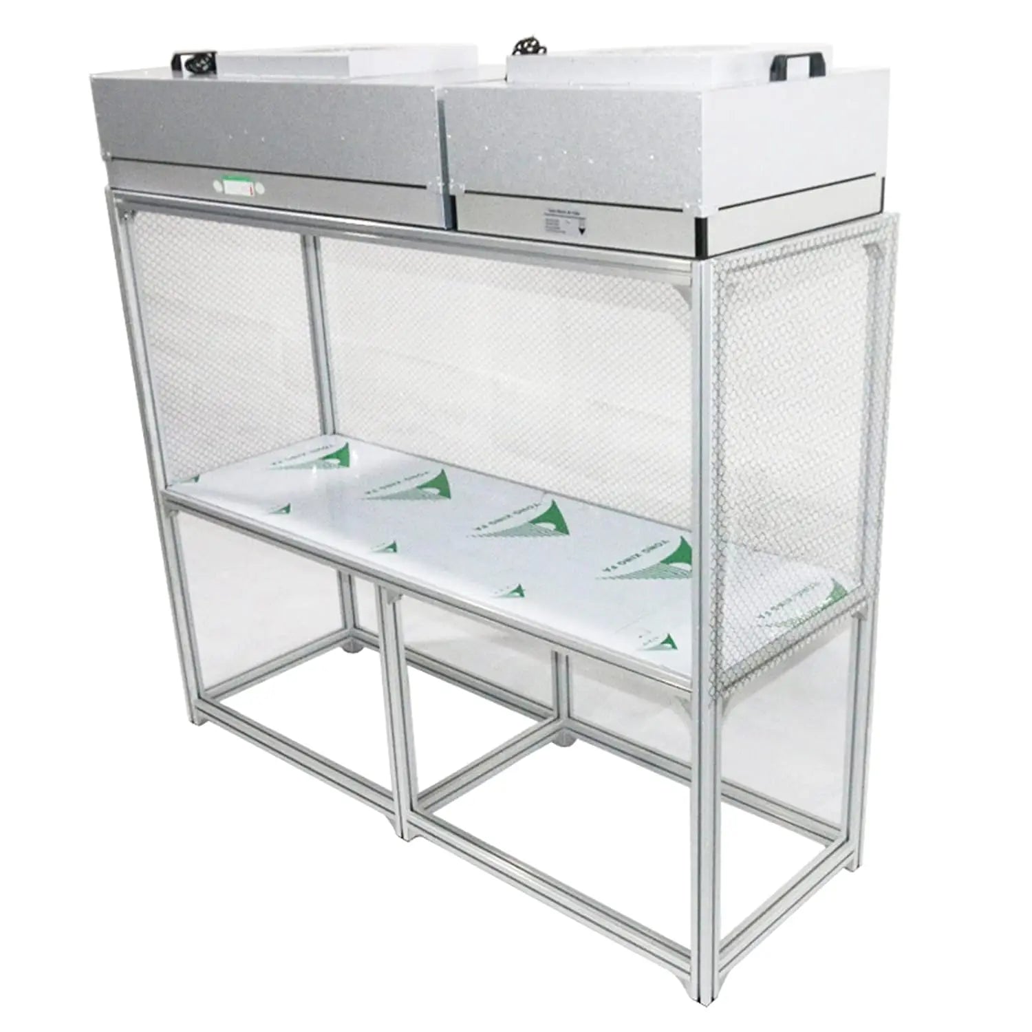 Custom Vertical Horizontal Portable Mini Desktop Workbench Laminar air Flow Hood Clean Cabinet with FFU Hepa H14 for Industry