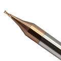 HRC55  Micro End Milling Cutter Carbide Microball Head 2-Groove NC Drill Bit 0.4mm 0.5mm CNC Controlling Mode 8mm OEM 6mm