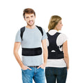 Magnetics Neoprene Clavicle Shoulder Back Support Brace Posture Corrector Vest with Protection for Women Men