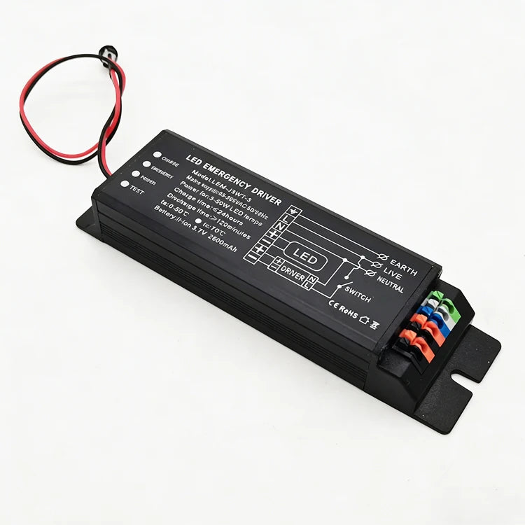 Slim LED Emergency Power Conversion Kit Emergency Light Battery Packs Emergency Drivers with Battery