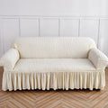 Beige Fashion Sofa Slipcover Universal Living Room Stretch Sofa Protector Pet Anti-dirty Sofa Cover Home Decoration