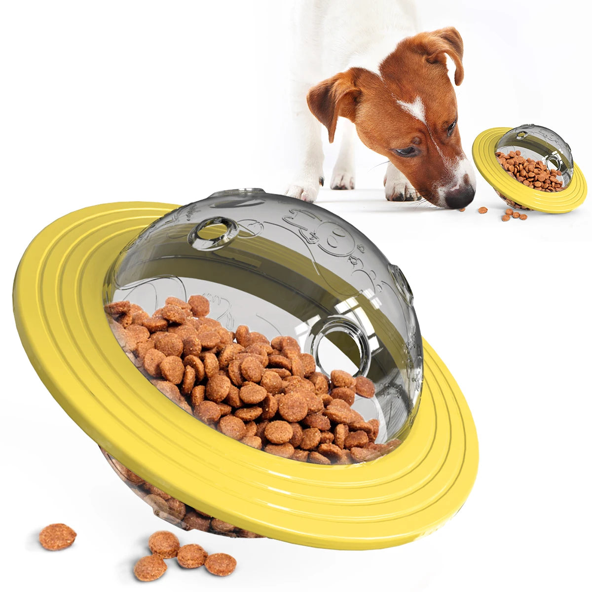 Newest Pet Training Products Durable Dog Planet Treat Toys Slow Feeder Chew Toy Pet Puzzle Interactive Food Dog Treat Ball Toys