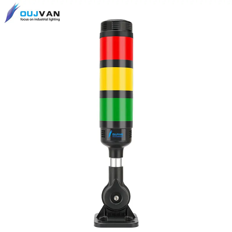 Wholesale Tower Warning Light 3 Layer Flashing Led Tower Light With Buzzer Machine Work Lamp