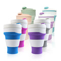 Wholesale Outdoor Sports Mountaineering Portable Mug Silicone Folding Cup