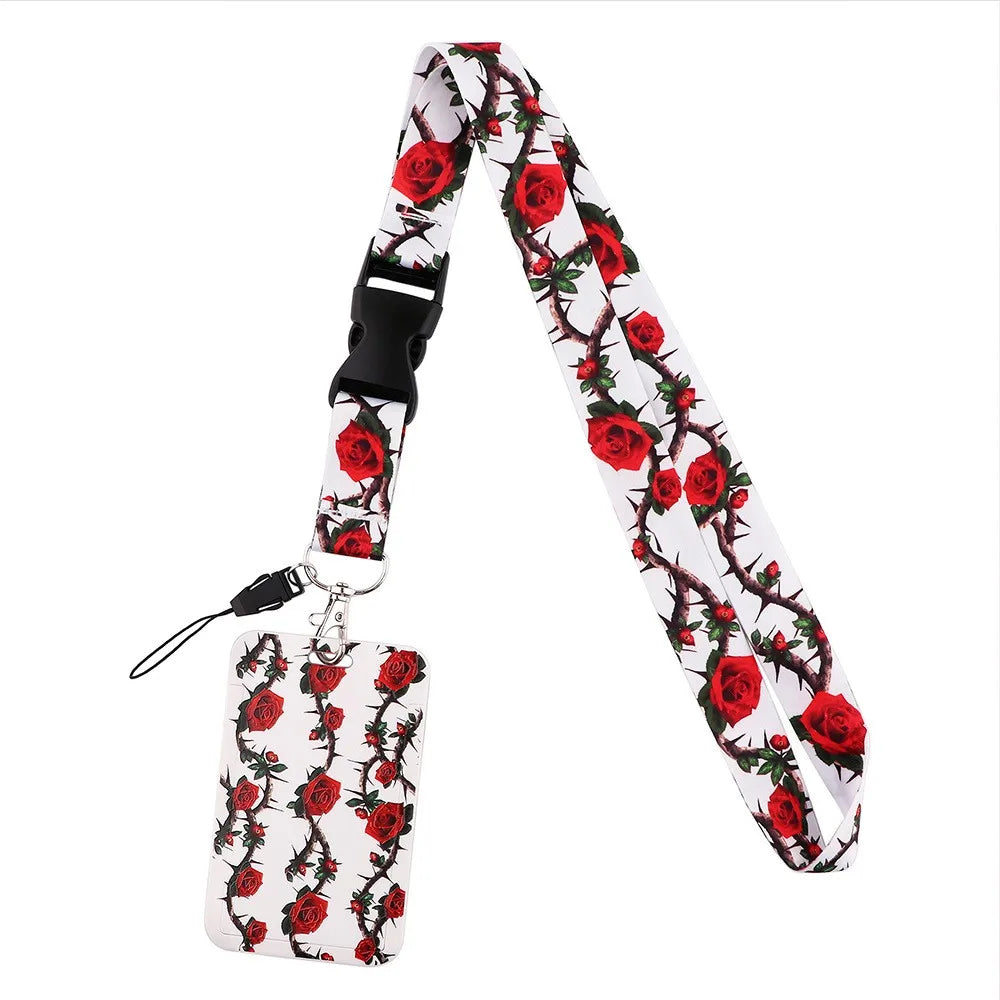 2024 Fashionable Custom Sublimated Printing Polyester Lanyards with ID Badge Card Holder Featuring Your Logo