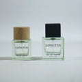 OEM Factory Luxury Square Natural Spray Crystal Perfume Bottles 30ml 50ml 100ml Screen Printed Pump Sprayer Glass