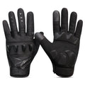 Savior Summer Leather Running Bicycling USB Rechargeable Full-finger Rechargeable Led Flashlight Glove LED Flashlight Gloves