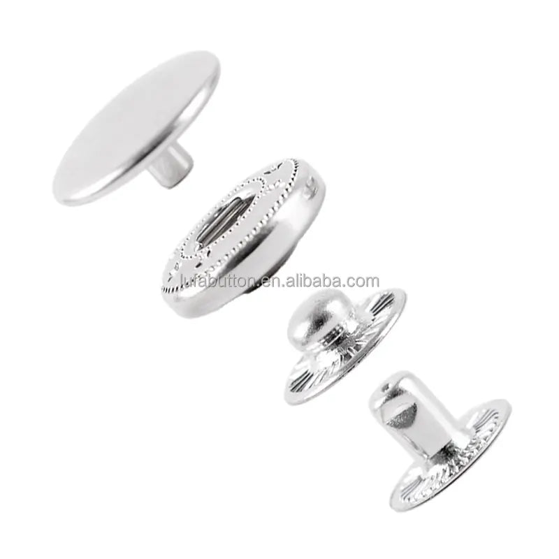 Hot Sale Metal Spring Press Snap Fastener Studs Button for Clothing Leather