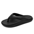 Men's New Solid Simple Fashion Flip-flops Thick Bottom Elastic Men's Indoor Outdoor slippers Comfortable Men's Casual Shoes