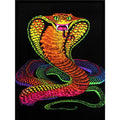Full Drill 5D Diamond Painting Wholesale Cartoon Cobra Snake DIY Diamond Embroidery Mosaic Gift Cross Stitch Kit