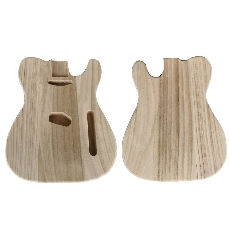 Unfinished Handcrafted Guitar Body Electric Guitar Body Guitar Barrel Replacement Parts for DIY