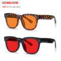 New Fashion Orange Red Yellow Lens 2026 Computer Eyewear Gaming Optical Frames Custom Unisex Anti Blue Light Blocking Glasses