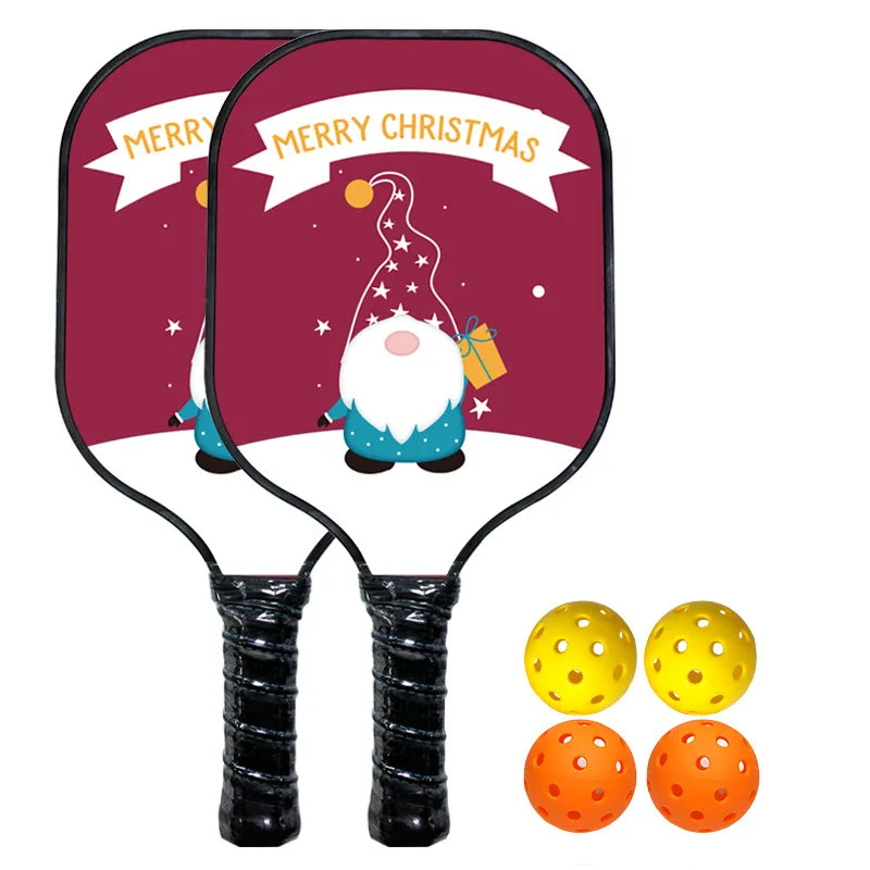 New Arrival Fiber Glass Pickleball Paddle Racket Christmas Gifts Composite Price Pickleball Racket