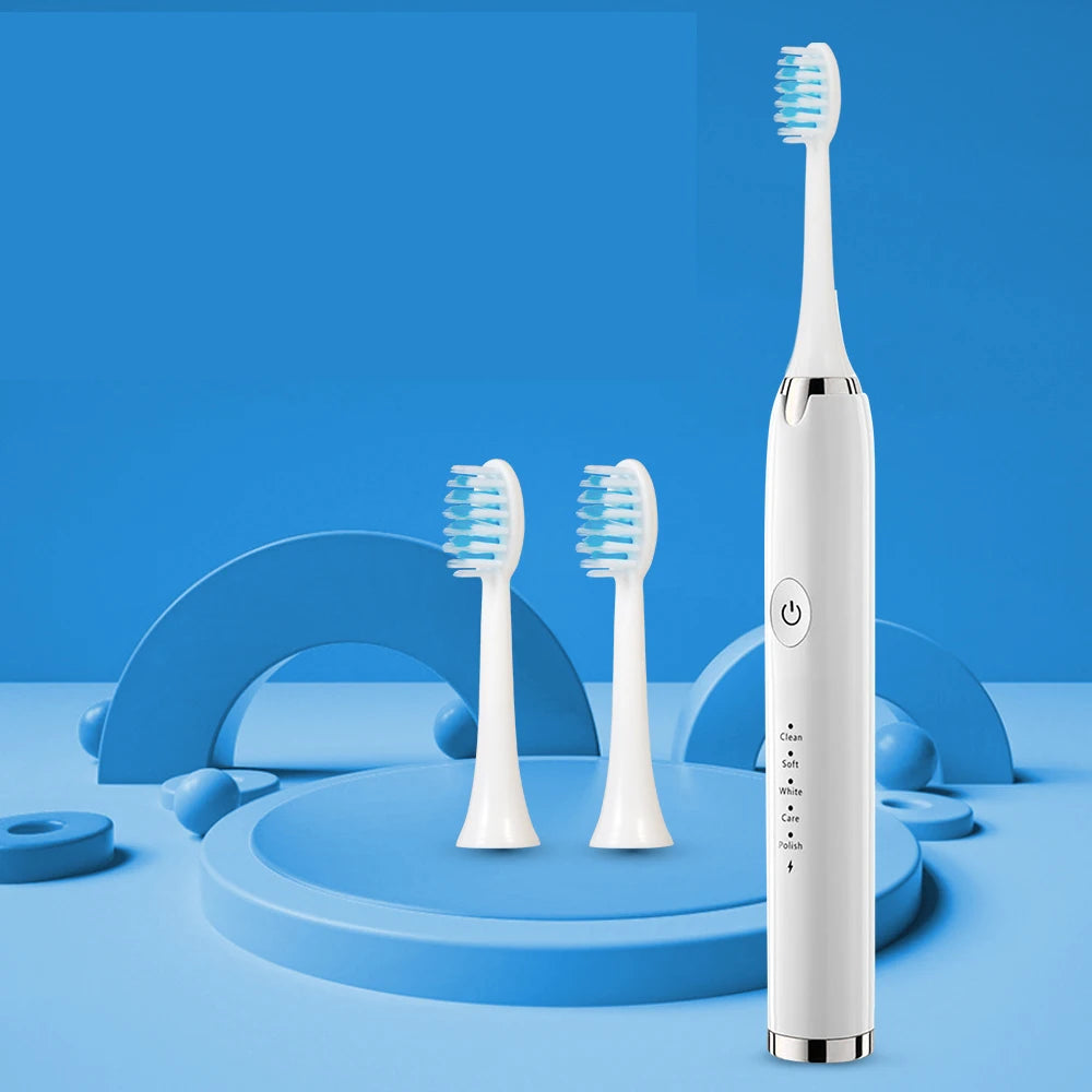 Ultrasonic Tooth Brush 5 Modes Sonic Electric Toothbrush Soft Bristles Adult Electric Toothbrushes Rechargeable Customize Logo
