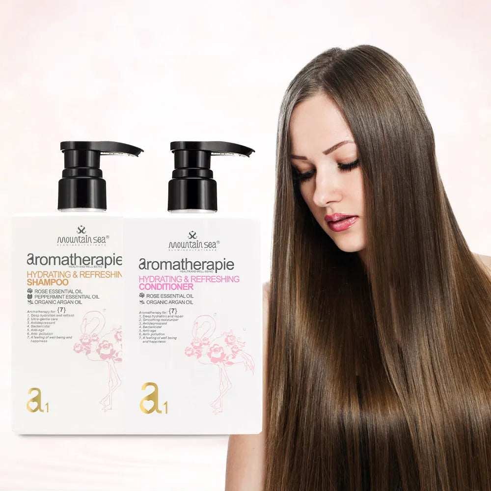 EU Standard CPSR Approved Sulfate Free Paraben Free Peppermint Cooling Hydrating Hair Shampoo