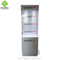 Customize Lockable Metal Floor Standing Cigarette Eyewear Sunglasses Display Cabinet With Led Lights