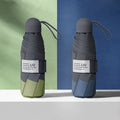 Mini Windproof Anti-UV Protection 5 Folding Umbrella Portable Travel Rain Women Pocket Children Sunshade Umbrella Gifts
