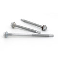 12#-14x25 Zinc Coated Hex Head Bi-metal Self Drilling Screw Teck Screw
