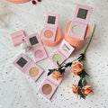Hot Sale Custom logo Highlighter Makeup Bronzer Private Label Single Pressed Powder Highlighter Palette
