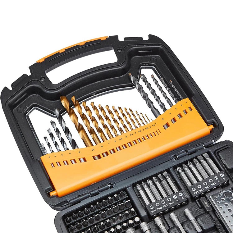 Bit Set for Drill 100 Pcs China Tools Set Steel Screw Drill Set