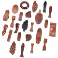 Wholesale Chopsticks Wooden Holder Vintage Chopstick Rest Chopsticks Stand Holder for Dining Table Accessories Gifts