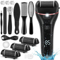 2024 Factory New Set LCD Display Electric Callus Remover Feet Care Kit