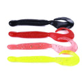 Hot Sale 12cm 9.2g Wholesale Factory Price 6pcs/bag Artificial Fishing Bait Worm Soft Fishing Lure