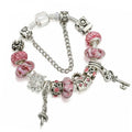 Princess Kids DIY Key Pendant Making Kit Slider Charm for Bracelet for Men & Women Fashionable Charm Bracelets for Kids