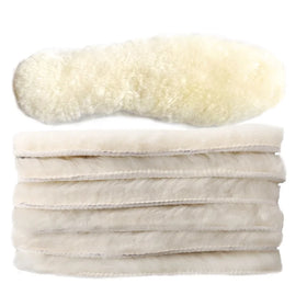 Natural Sheepskin Insoles Cashmere Thermal Shearling Snow Boots Shoe Pad Real Fur Wool Adult Children Winter Shoes Warm Oversize