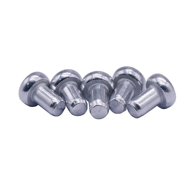China Manufacturer Supplier's Cheap Aluminum Flat Head Remaches Solid Rivets for Industrial Use
