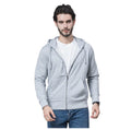 Wholesale Custom Heavyweight 100% Cotton Fleece Men's Full Zipper Hoodie Your Logo Embroidered Digital Printing for Autumn