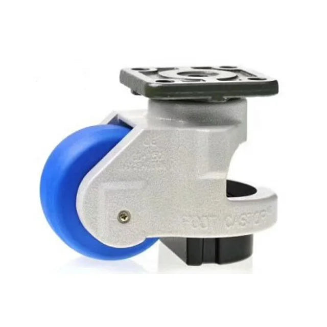 GD-150F Heavy Industrial Furniture Casters 1500KG Capacity Adjustable Wheels for Machine Moving in Warehouses & Workshops