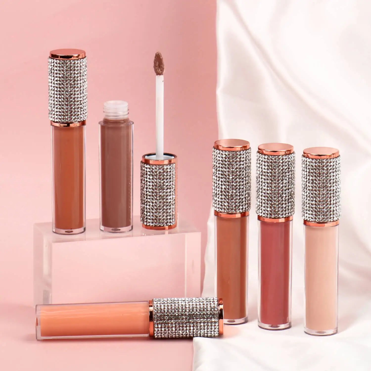 Fast Delivery Organic Clear Lip Gloss Tube for Cosmetics Cream Lip Gloss Tube Packaging