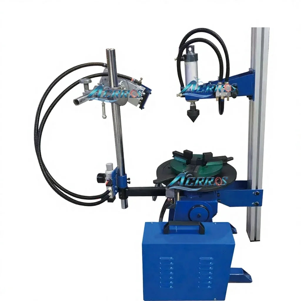 30KG Welding Positioner Pipe Rotating Rotary Tig Welding Fixture MegaBDM