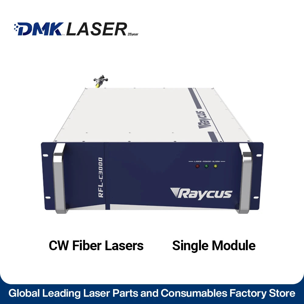 DMK Raycus RFL C3000S CE 3000W CW Fiber Laser Source Original Raycus 3kW Industrial CW Fiber Laser for Cutting Welding Cleaning