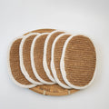Wholesale Natural Hemp Exfoliating Modern Body Loofah Brush Luffa Scrubber Towel Pads