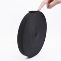 Wholesale Twill Style Plain Weave White Black Knit Elastic Waist Band Webbing Garment Accessories Polyester/Nylon Material for