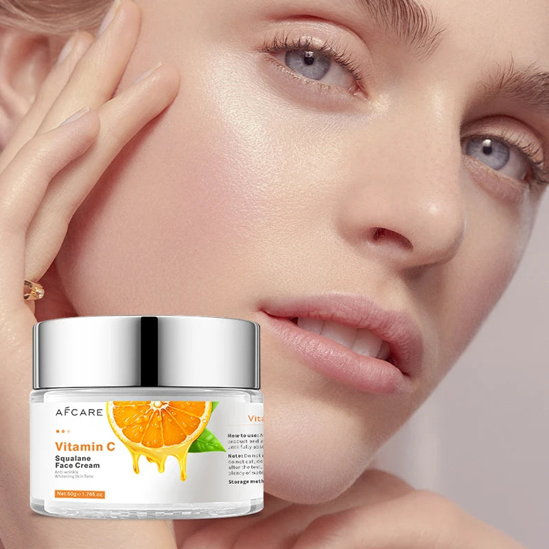 Anti Aging Cream and Wrinkles Face Cream Sulfate-free Nourishing & Moisturizing and Vitamin C & Squalane Face Cream in Bulk