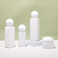 Factory Price Empty Glass Bottle Twist Top Bottle Cosmetic Packaging Skin Care Packaging Set Emballage Cosmetic Frost Screw Cap