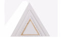 20cm 280g Cotton Triangle Stretched Canvas White Framed Canvas Canvas for Drawing