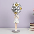 Creative Coffee Table Newest Pink Bunch Balloon Modern Cute Girl Figurine Nordic Kid Girls Bedroom Ornament Decoration