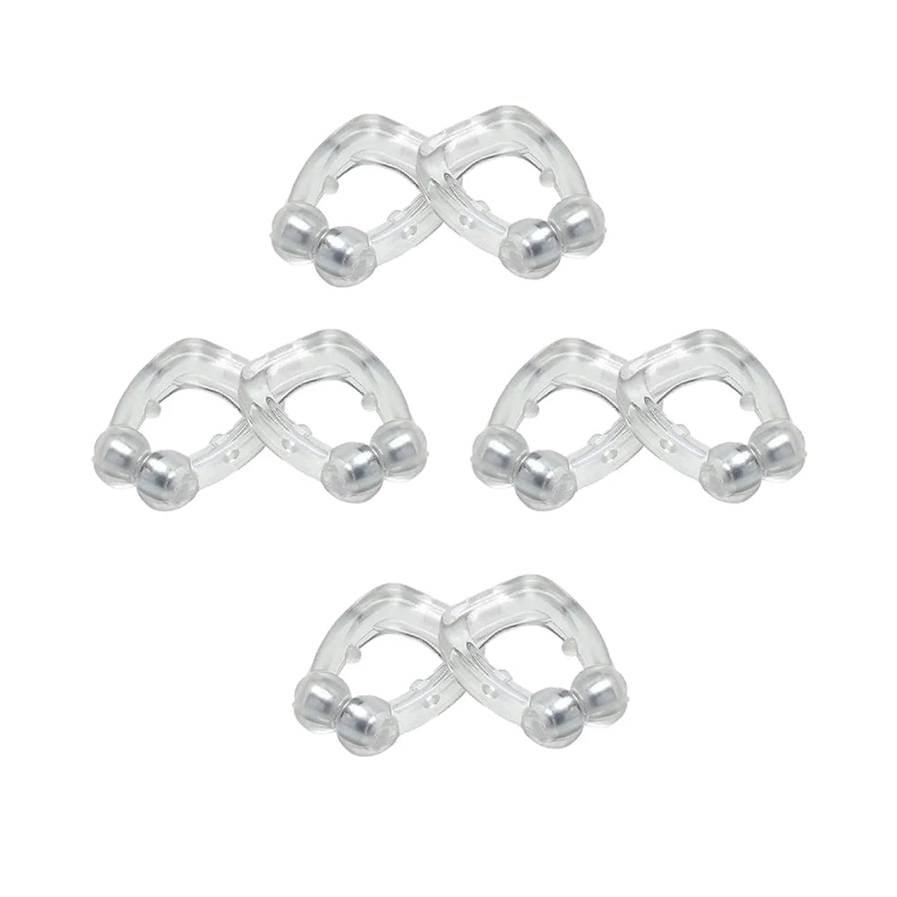 New Product Snoring Solution for Comfortable and Quieter Sleep Silicone Magnetic Nose Clip