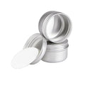 Empty Lip Balm Scrub Aluminum Metal Jar Tobacco Container Tin Cans for Body Cream Candles Soap 10g 30g 60g 100g 250g