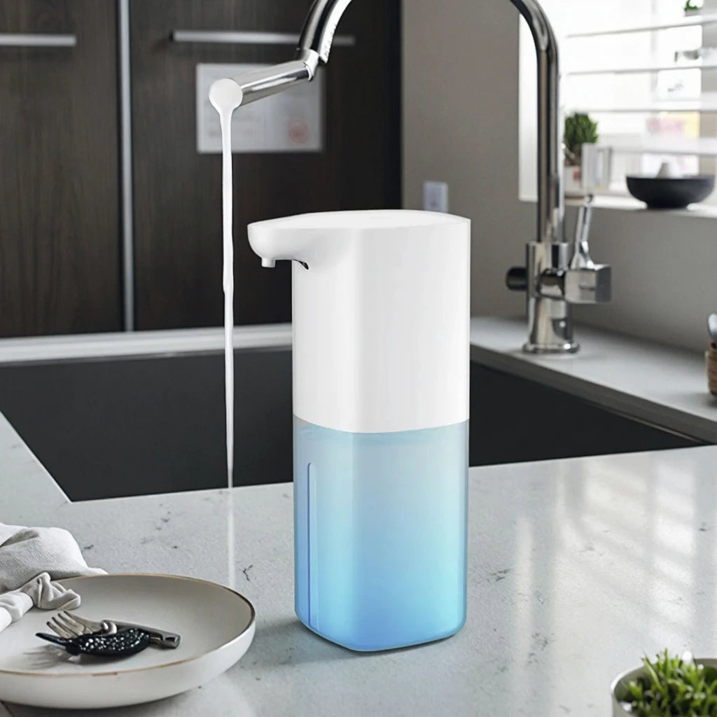 Daily Needs Smart Automatic Inductive Soap Dispenser Waterproof Plastic Foam Washing Hand Washing Soap Dispenser Alcohol Spray