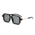 Vintage Fashion Sunglasses Square Frame Trendy Shades Unisex Black UV400 Sunglasses