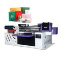 2026 New SANTOS 6090 A1 Size Uv Roll Dtf and Flatbed All in One Eight Colors 3D Tpu Printer with XP600 I1600U1 and I3200U1 Heads