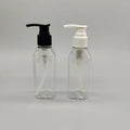 Luxury Plastic PET Flat Empty Bottle 120ml Makeup Remover Oil Liquid Matte Cleansing Oil & Face Serum Packaging Pump Sprayer